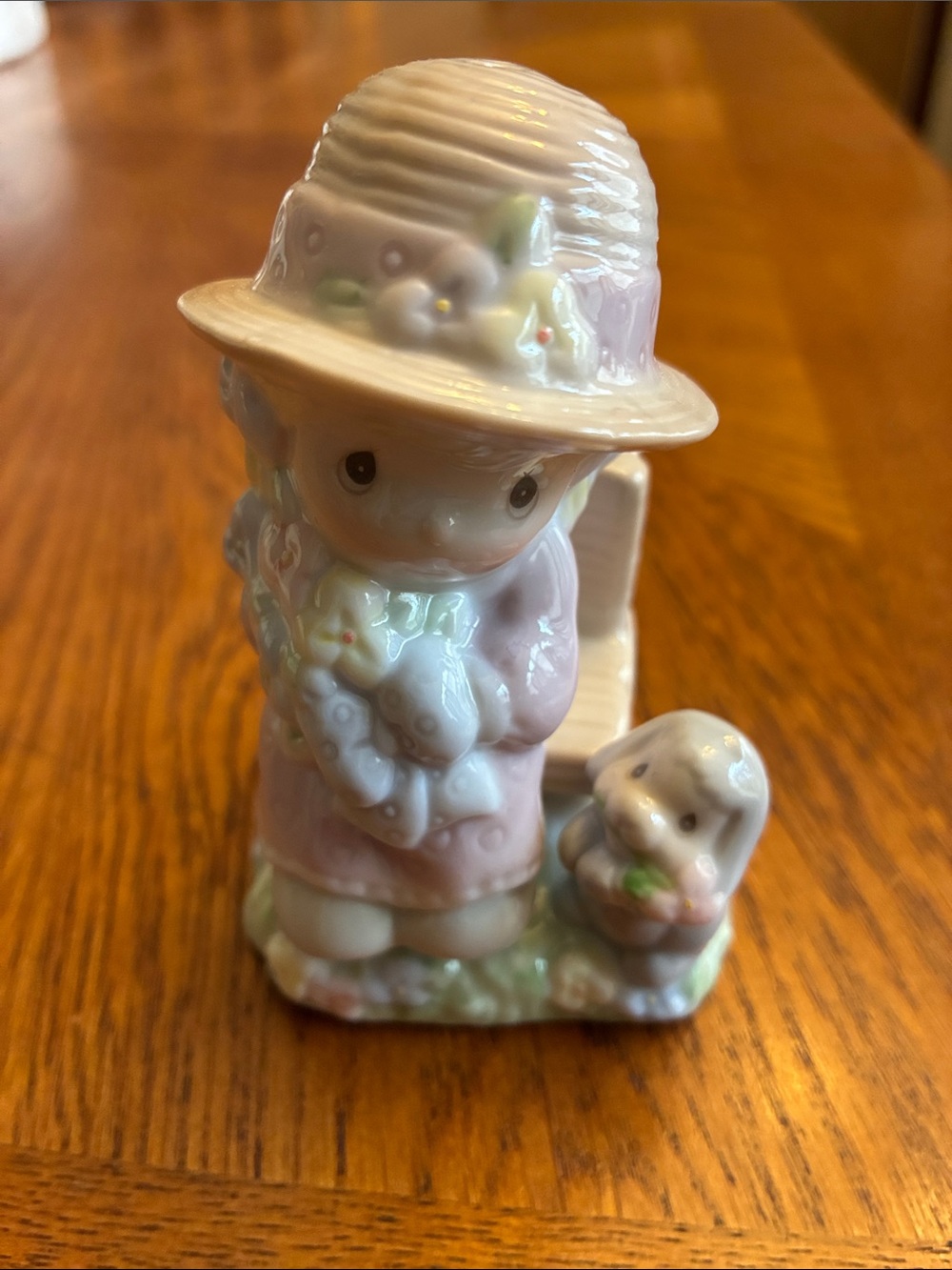Vintage Precious Moments Seasoned With a Smile Salt & Pepper Shakers